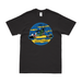 USS Flasher (SS-249) Gato-class Submarine T-Shirt Tactically Acquired Black Distressed Small