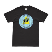 USS Golet (SS-361) Gato-class Submarine T-Shirt Tactically Acquired Black Distressed Small