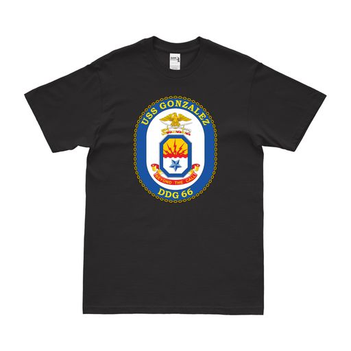 USS Gonzalez (DDG-66) Logo Emblem T-Shirt Tactically Acquired   