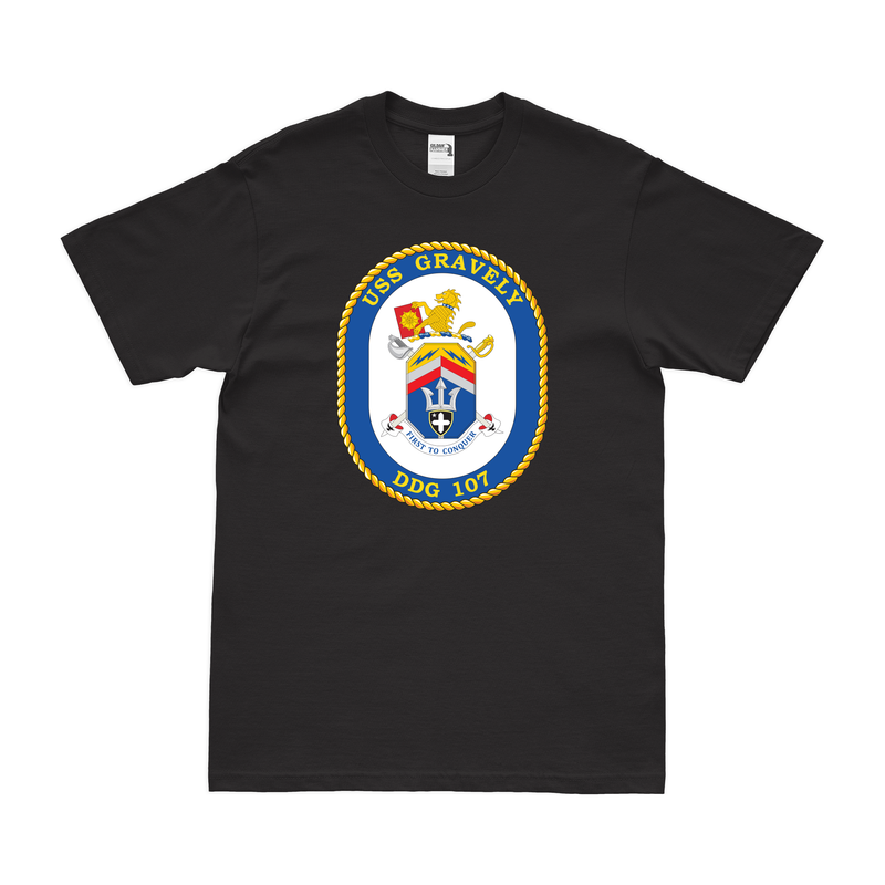 USS Gravely (DDG-107) Logo Emblem T-Shirt