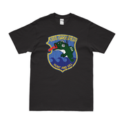 USS Grouper (SS-214) Gato-class Submarine T-Shirt Tactically Acquired Black Distressed Small