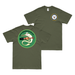 Double-Sided USS Guardfish (SS-217) Gato-class Submarine T-Shirt Tactically Acquired Military Green Clean Small