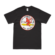 USS Gunnel (SS-253) Gato-class Submarine T-Shirt Tactically Acquired Black Distressed Small