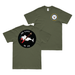 Double-Sided USS Hake (SS-256) Gato-class Submarine T-Shirt Tactically Acquired Military Green Clean Small