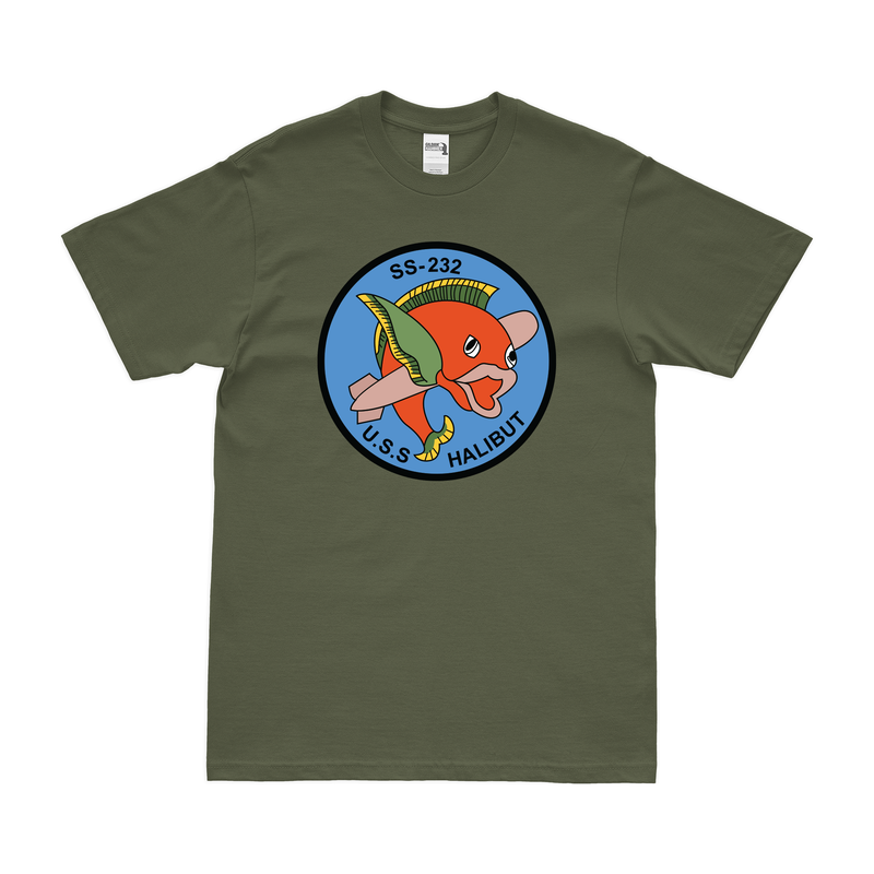 USS Halibut (SS-232) Gato-class Submarine T-Shirt
