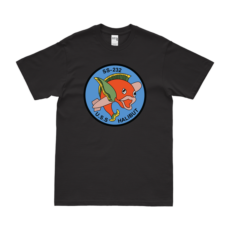 USS Halibut (SS-232) Gato-class Submarine T-Shirt