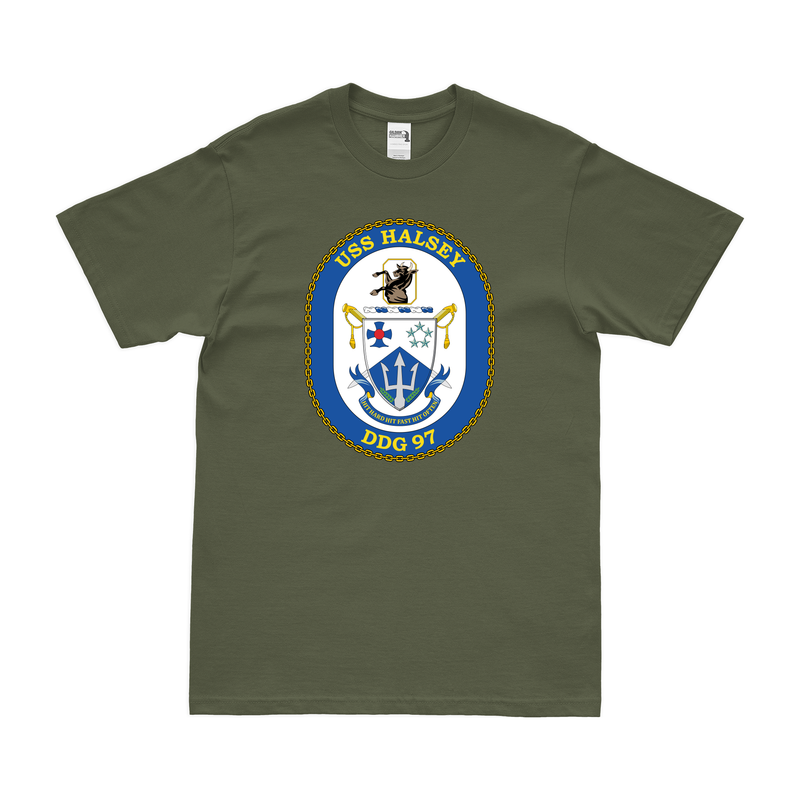 USS Halsey (DDG-97) Logo Emblem T-Shirt