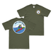 Double-Sided USS Jack (SS-259) Gato-class Submarine T-Shirt Tactically Acquired Military Green Clean Small