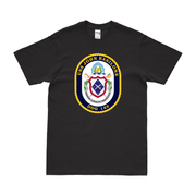 USS John Basilone (DDG-122) Logo Emblem T-Shirt Tactically Acquired Small Black 
