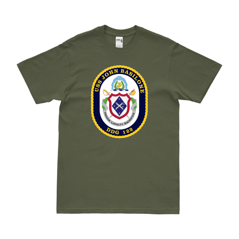 USS John Basilone (DDG-122) Logo Emblem T-Shirt