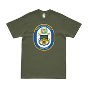 USS John Finn (DDG-113) Logo Emblem T-Shirt Tactically Acquired   