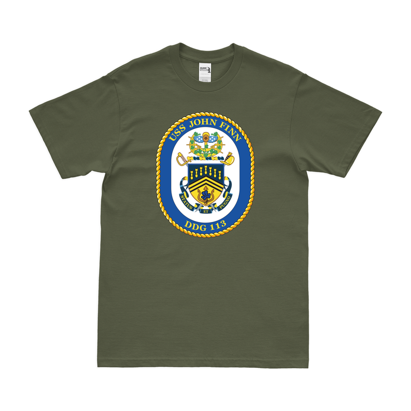 USS John Finn (DDG-113) Logo Emblem T-Shirt