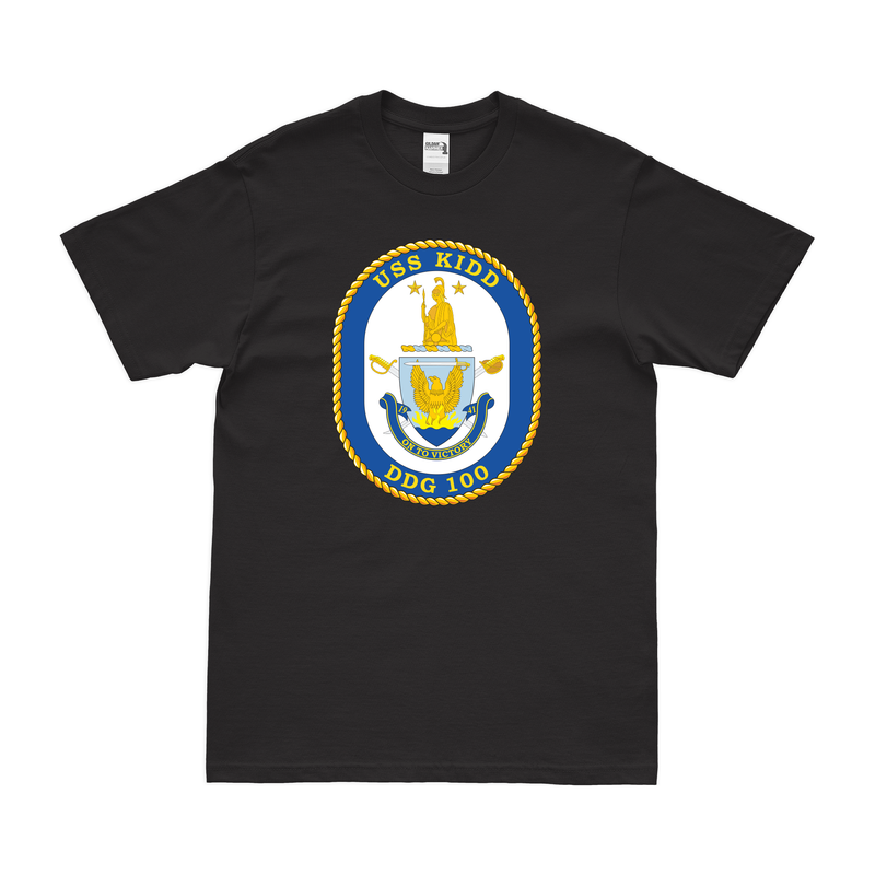 USS Kidd (DDG-100) Logo Emblem T-Shirt