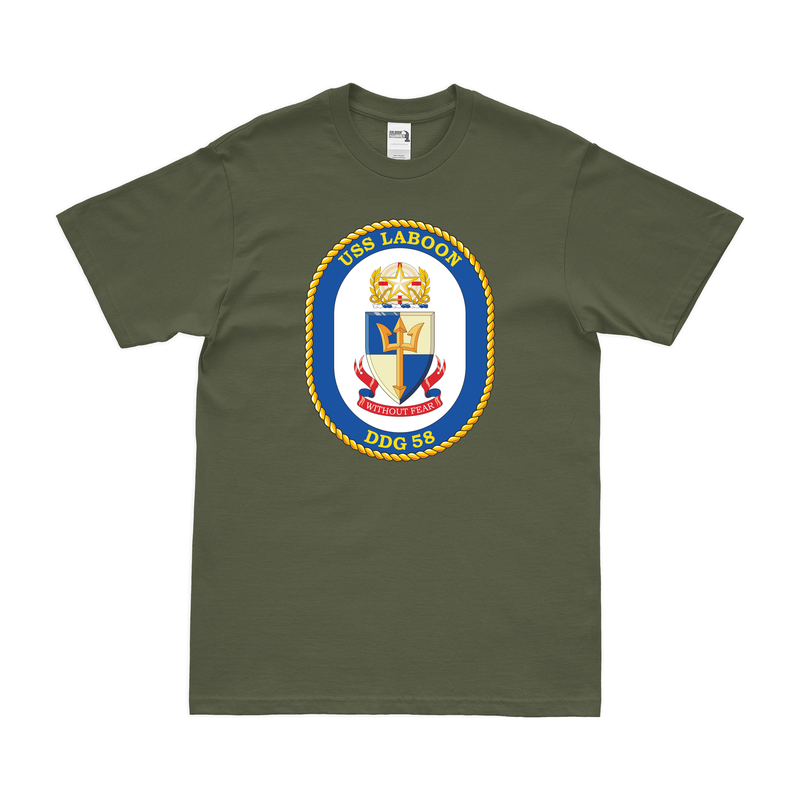 USS Laboon (DDG-58) Logo Emblem T-Shirt