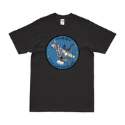 USS Lake Champlain (CV-39) T-Shirt Tactically Acquired Black Distressed Small