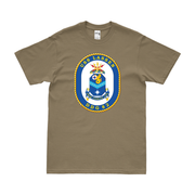 USS Lassen (DDG-82) Logo Emblem T-Shirt Tactically Acquired   