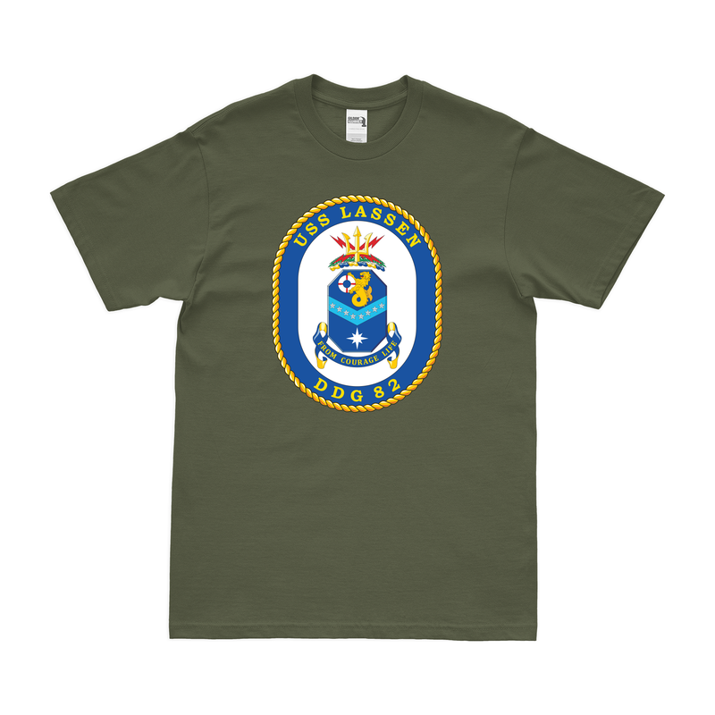 USS Lassen (DDG-82) Logo Emblem T-Shirt