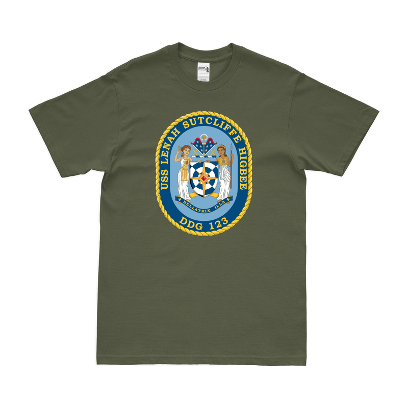 USS Lenah Sutcliffe Higbee (DDG-123) Logo Emblem T-Shirt