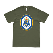 USS Mahan (DDG-72) Logo Emblem T-Shirt Tactically Acquired   
