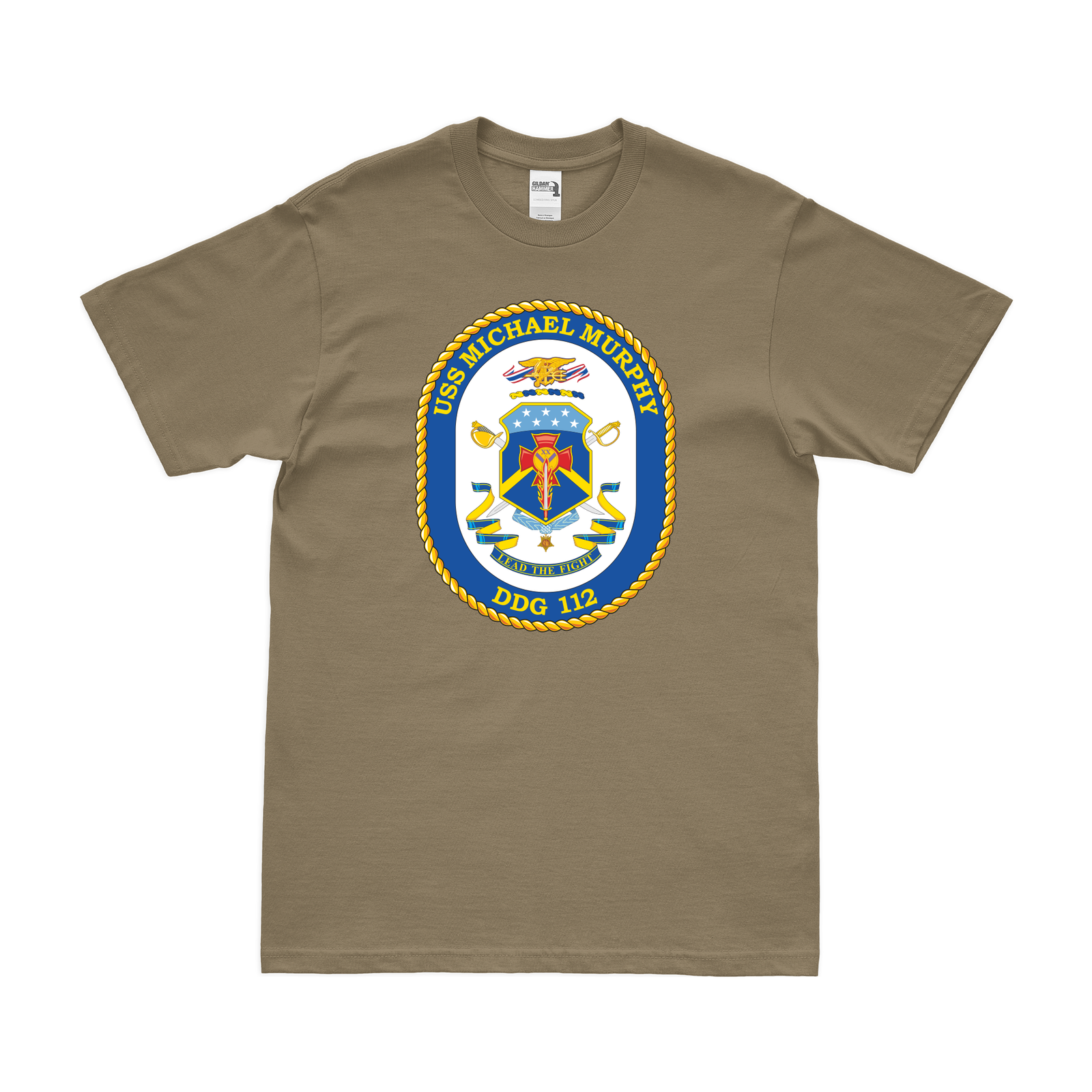 USS Michael Murphy (DDG-112) Logo Emblem T-Shirt Tactically Acquired   