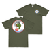 Double-Sided USS Mingo (SS-261) Gato-class Submarine T-Shirt Tactically Acquired Military Green Clean Small