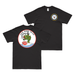 Double-Sided USS Mingo (SS-261) Gato-class Submarine T-Shirt Tactically Acquired Black Clean Small