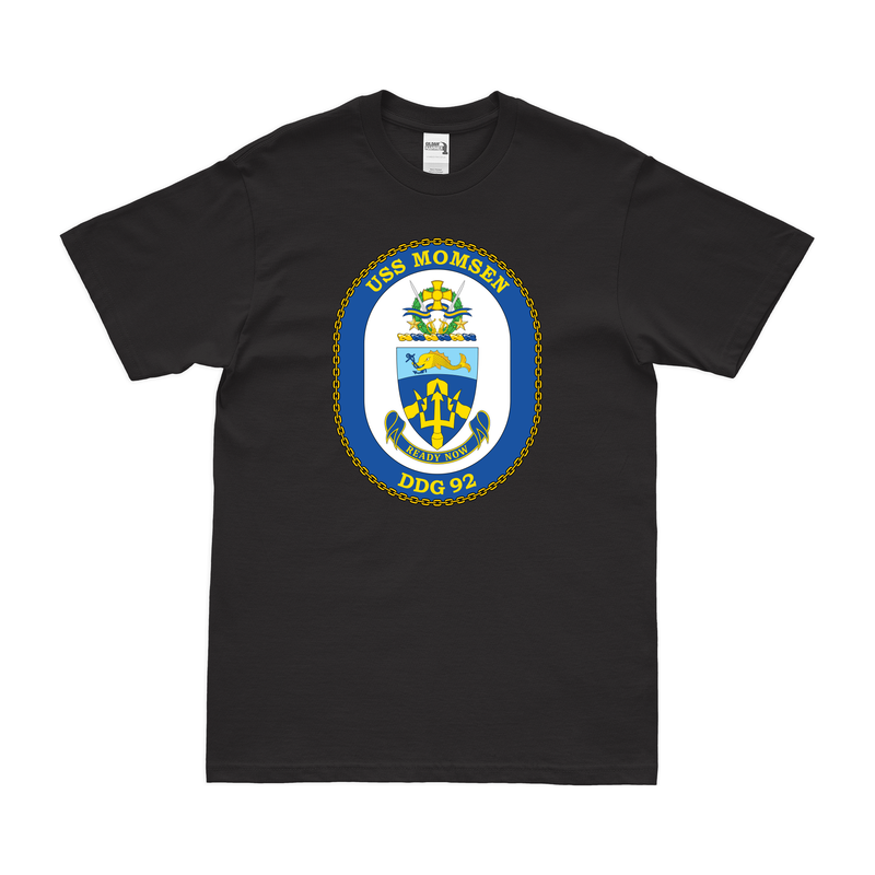 USS Momsen (DDG-92) Logo Emblem T-Shirt