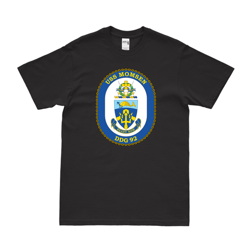 USS Momsen (DDG-92) Logo Emblem T-Shirt Tactically Acquired   