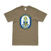 USS Momsen (DDG-92) Logo Emblem T-Shirt Tactically Acquired   