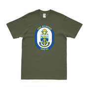 USS Momsen (DDG-92) Logo Emblem T-Shirt Tactically Acquired   