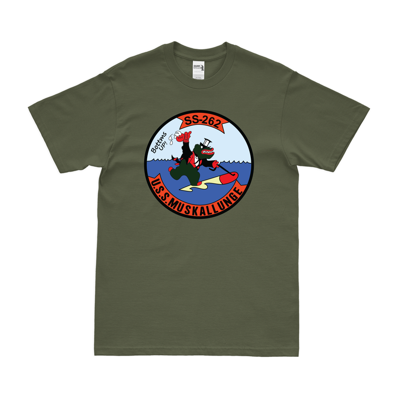 USS Muskallunge (SS-262) Gato-class Submarine T-Shirt