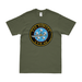 USS Nimitz (CVN-68) T-Shirt Tactically Acquired Military Green Distressed Small