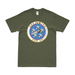 USS Nimitz (CVN-68) Logo T-Shirt Tactically Acquired Military Green Distressed Small