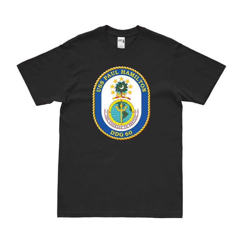 USS Paul Hamilton (DDG-60) Logo Emblem T-Shirt