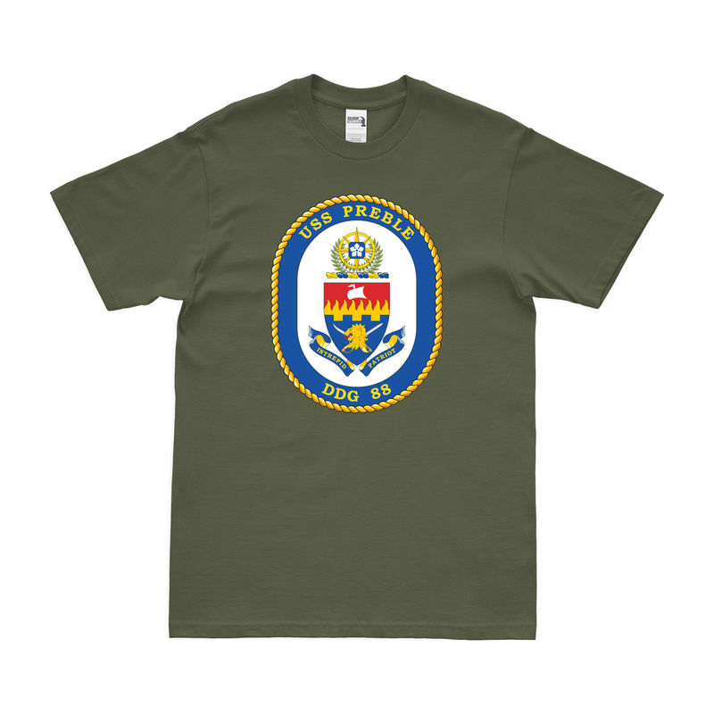 USS Preble (DDG-88) Logo Emblem T-Shirt
