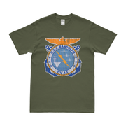 USS Randolph (CV-15) T-Shirt Tactically Acquired Military Green Distressed Small