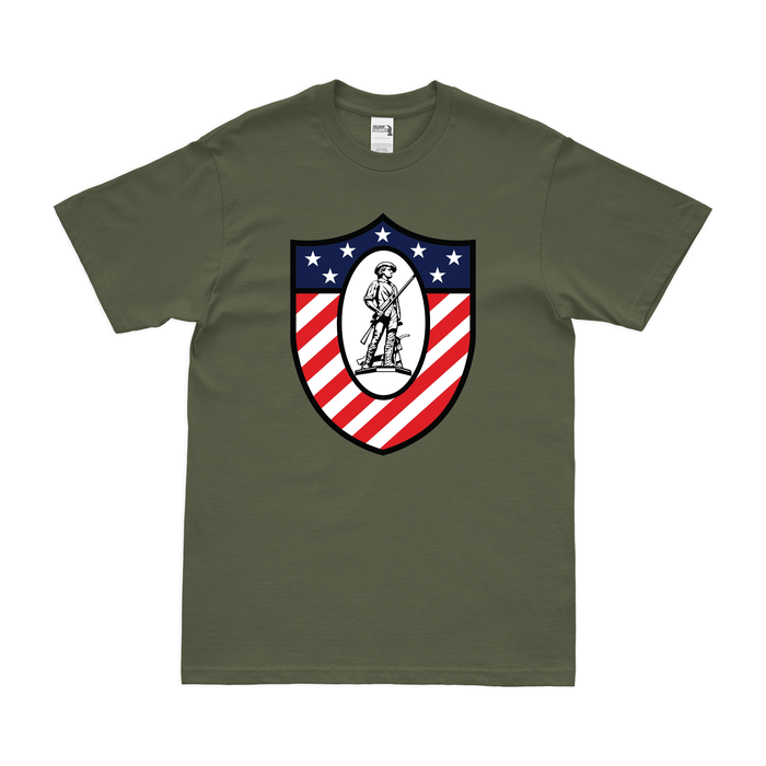 USS Ranger (CV-61) T-Shirt Tactically Acquired Military Green Clean Small