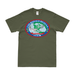 USS Ronald Reagan (CVN-76) T-Shirt Tactically Acquired Military Green Clean Small