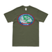 USS Ronald Reagan (CVN-76) T-Shirt Tactically Acquired Military Green Distressed Small