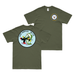 Double-Sided USS Sawfish (SS-276) Gato-class Submarine T-Shirt Tactically Acquired Military Green Clean Small