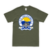 USS Shangri-La (CV-38) T-Shirt Tactically Acquired Military Green Clean Small