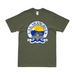 USS Shangri-La (CV-38) T-Shirt Tactically Acquired Military Green Distressed Small