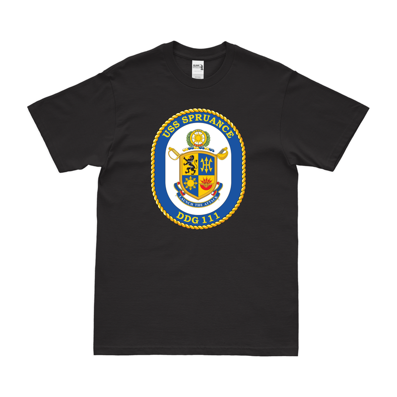 USS Spruance (DDG-111) Logo Emblem T-Shirt
