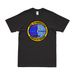 USS Ticonderoga (CV-14) T-Shirt Tactically Acquired Black Distressed Small