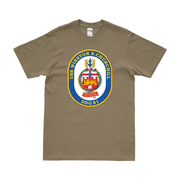 USS Winston Churchill (DDG-81) Logo Emblem T-Shirt Tactically Acquired   