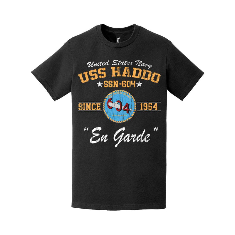 Distressed USS Haddo (SSN-604) Since 1964 Legacy T-Shirt
