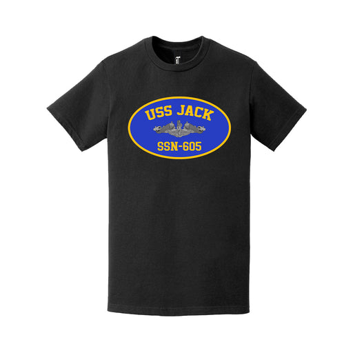 USS Jack (SSN-605) Submarine Emblem T-Shirt T-Shirt Tactically Acquired   