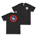 Double-Sided Navy Fighter Weapons School Veteran T-Shirt Tactically Acquired Black Clean Small