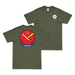 Double-Sided VAQ-129 U.S. Navy Veteran T-Shirt Tactically Acquired Military Green Clean Small