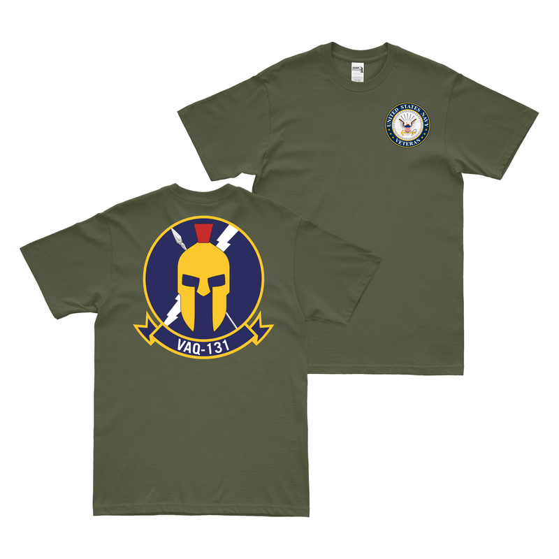 Double-Sided VAQ-131 U.S. Navy Veteran T-Shirt